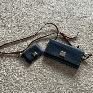 Dooney & Bourke Crossbody Wallet and Card Case